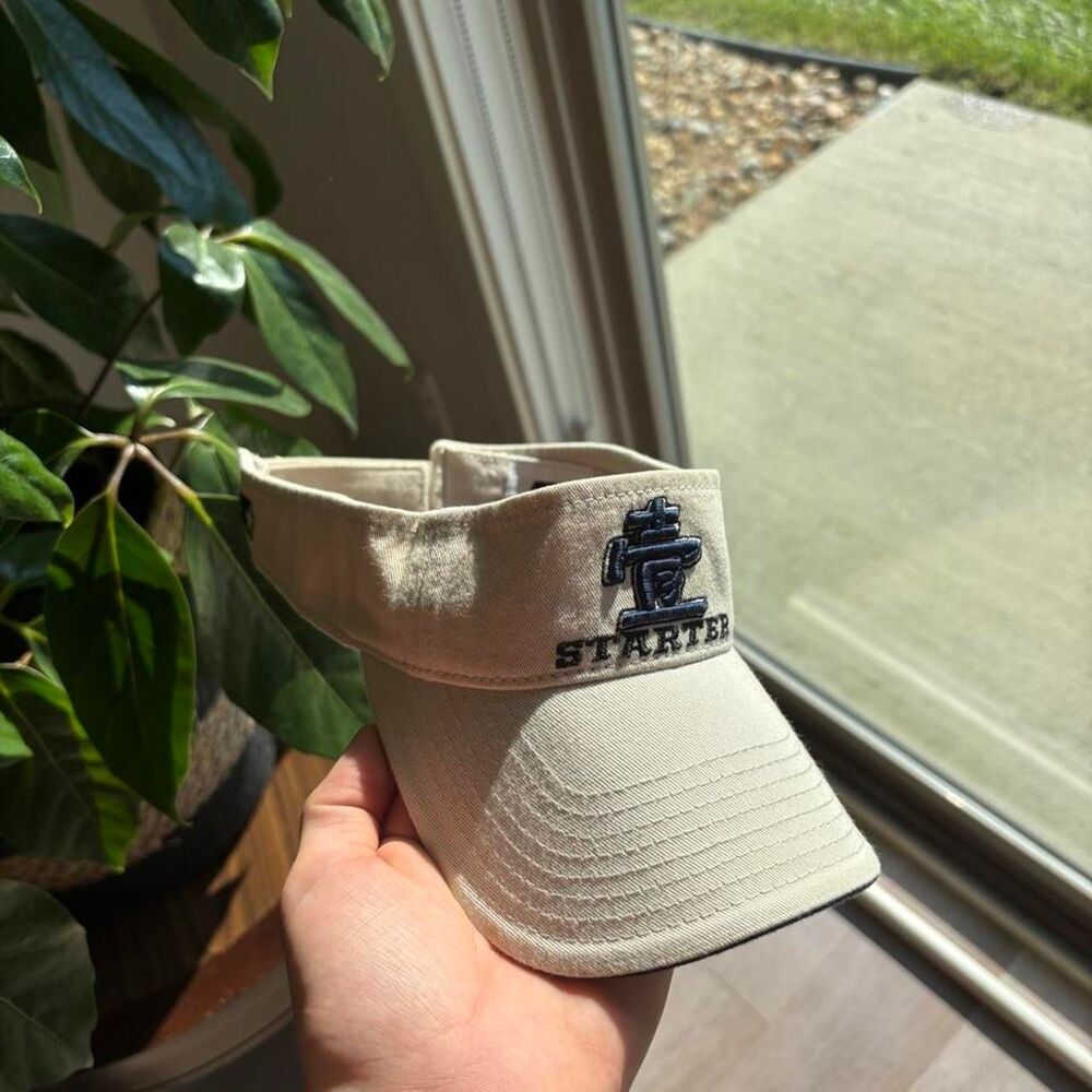 Starter Men's Cream and Tan Hat